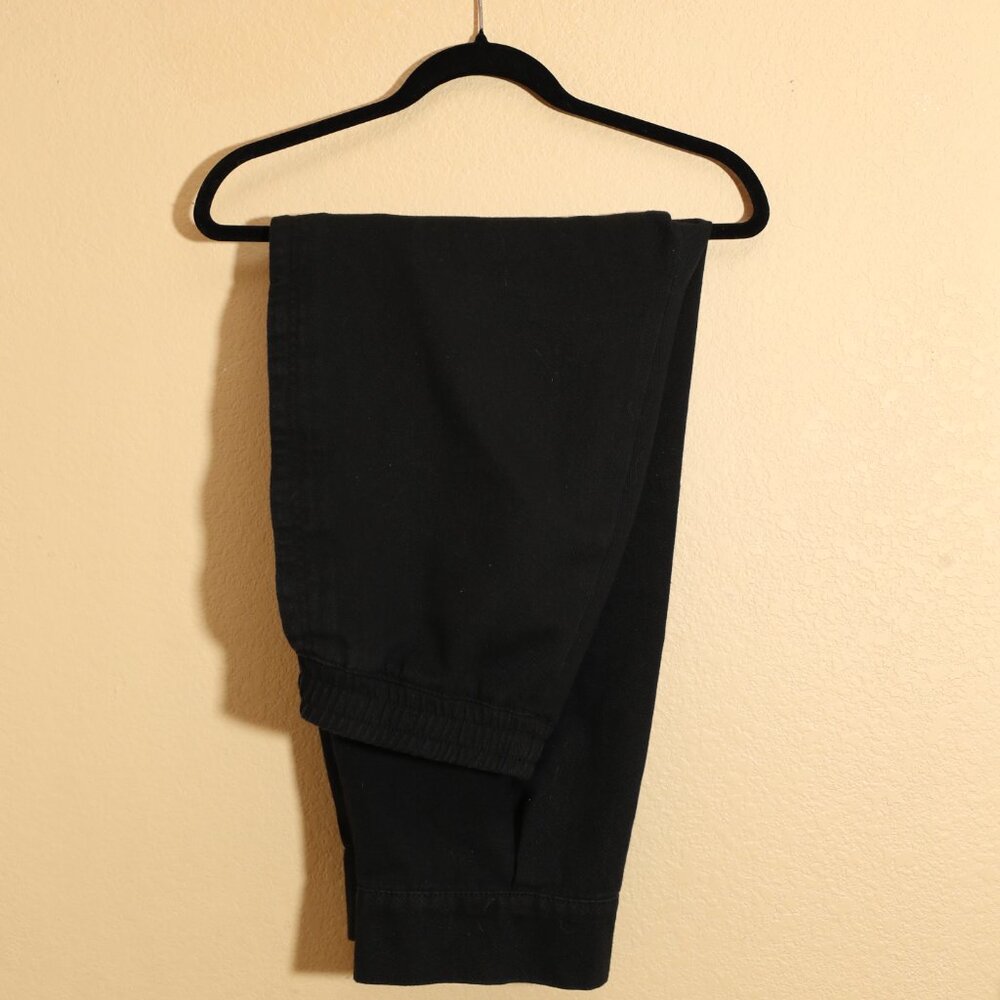 Black Side Pattern Sweatpants (L) - image 2